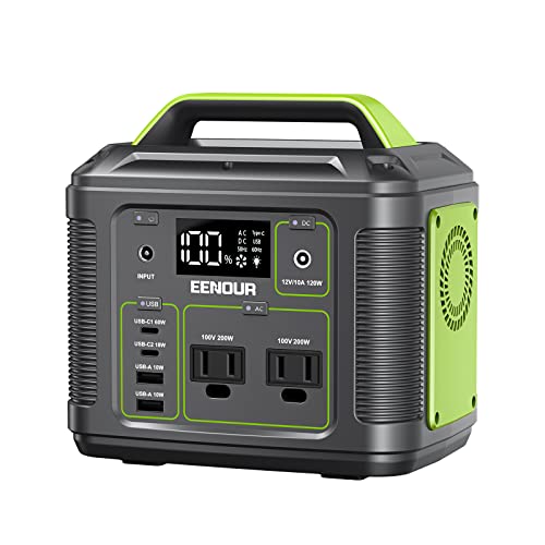 Amazon.co.jp: EENOUR ポータブル電源 P200 54000mAh/200Wh 小型